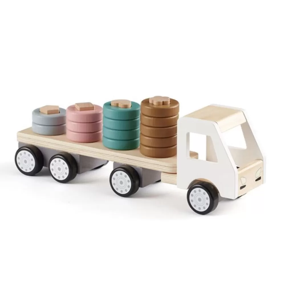 Kid's Concept Vrachtwagen Met Stapelringen